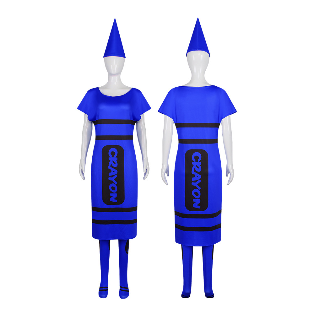 Halloween Women Crayon Cosplay - Party Games Adults Funny recension och pris