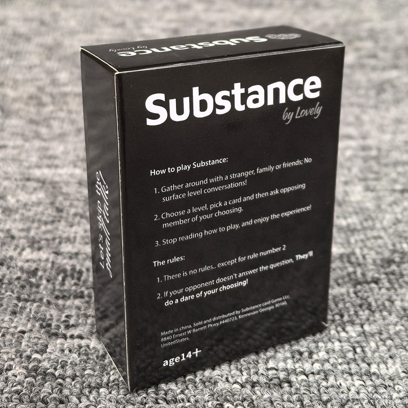 Substance by Lovely English Ed - Party Games Questions For Adults recension och pris