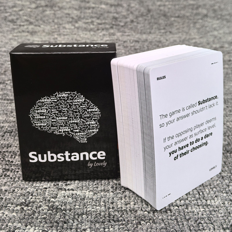 Substance by Lovely English Ed - Party Games Questions For Adults recension och pris