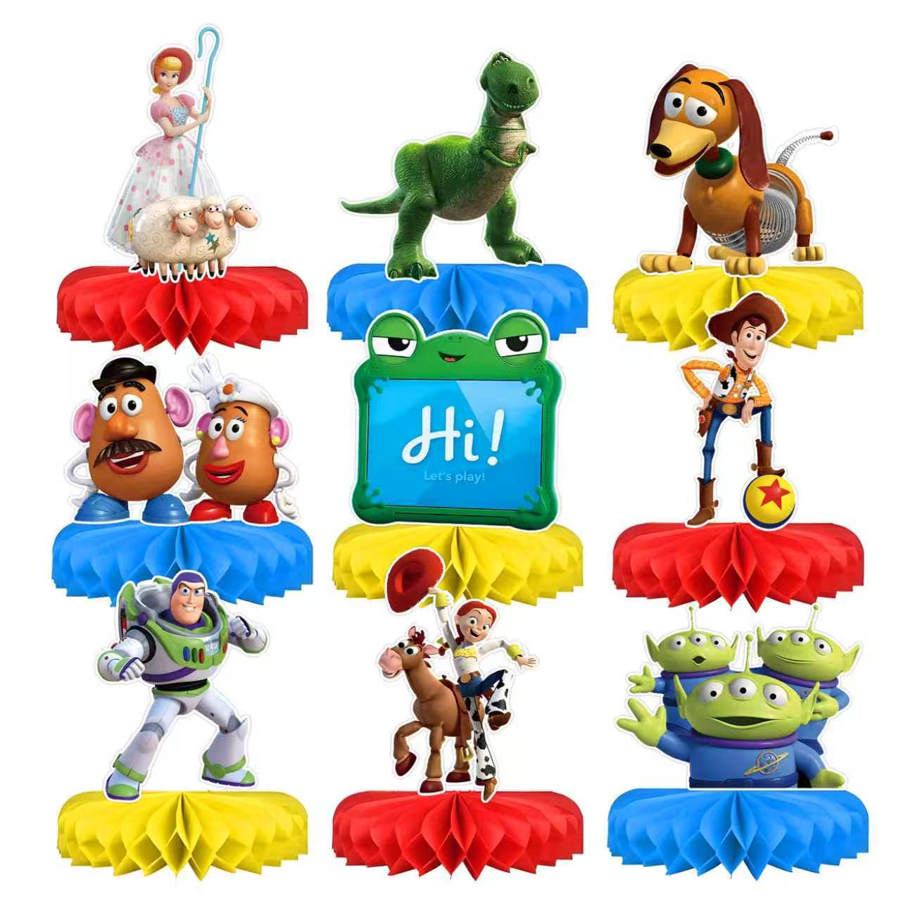 Toy Story 5 Honeycomb Centerpi - Party Games Questions recension och pris