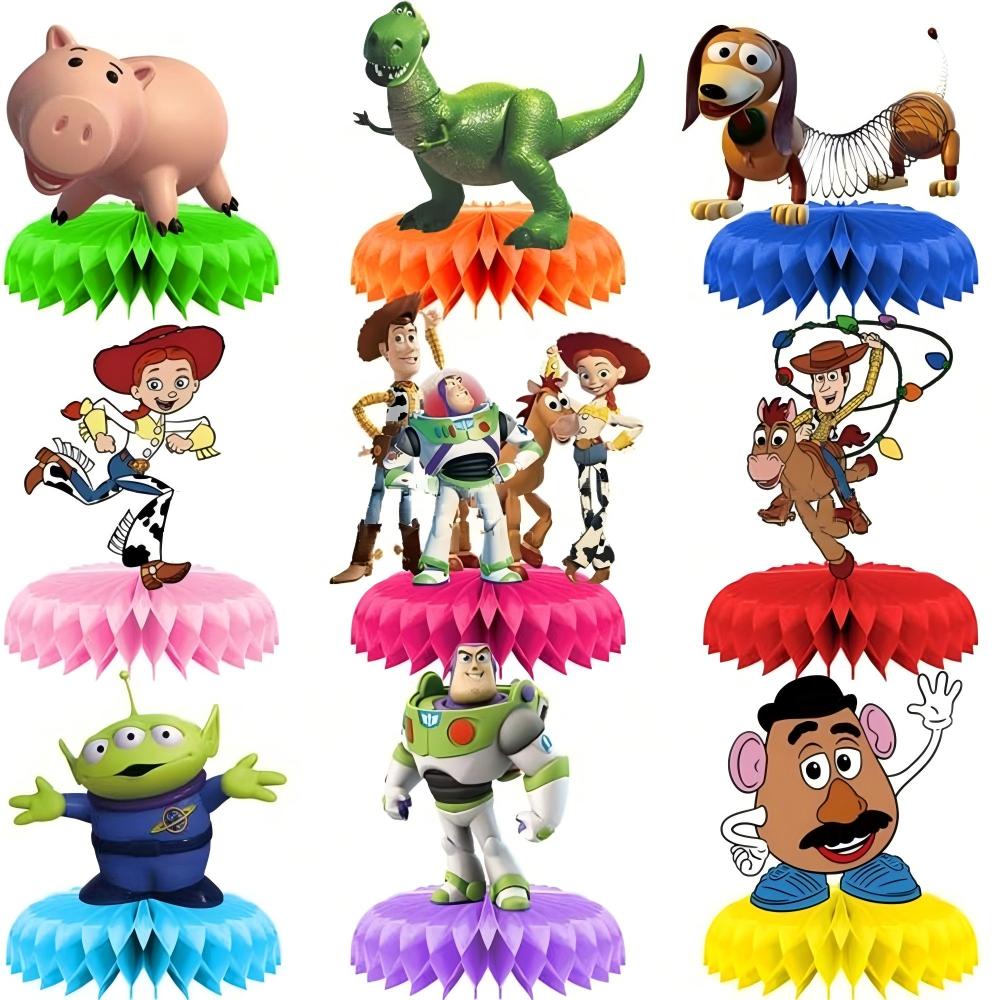 Toy Story 5 Honeycomb Centerpi - Party Games Questions recension och pris