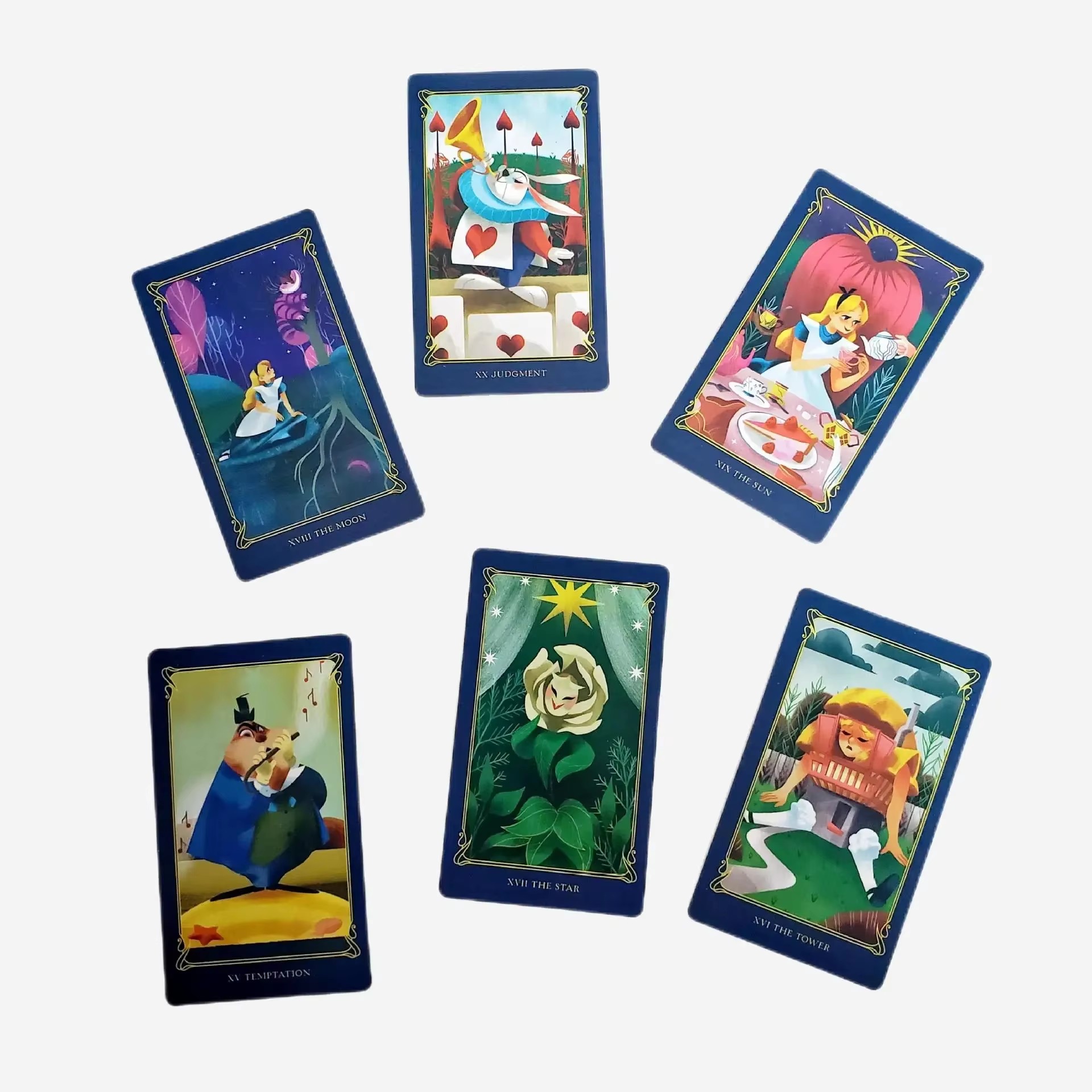 Alice in Wonderland Tarot Deck - Party Games Alice In Wonderland recension och pris