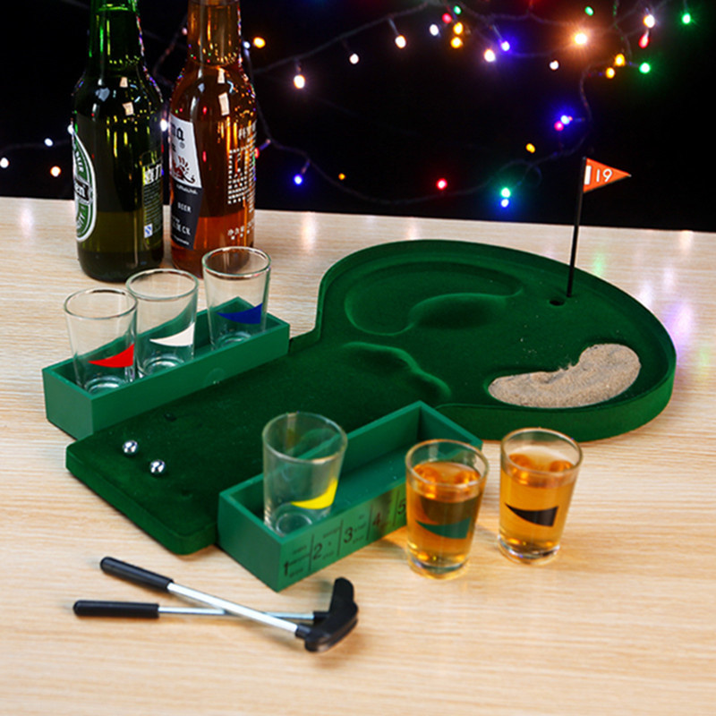 Mini Golf Table Games Toy Bar  - Party Games Adults Drinking recension och pris