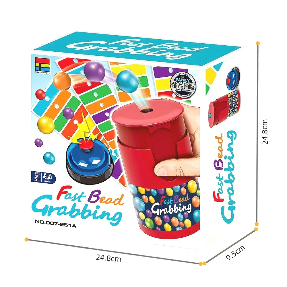 Fast Bead Grabbing Board Game  - Party Games Adults Funny recension och pris