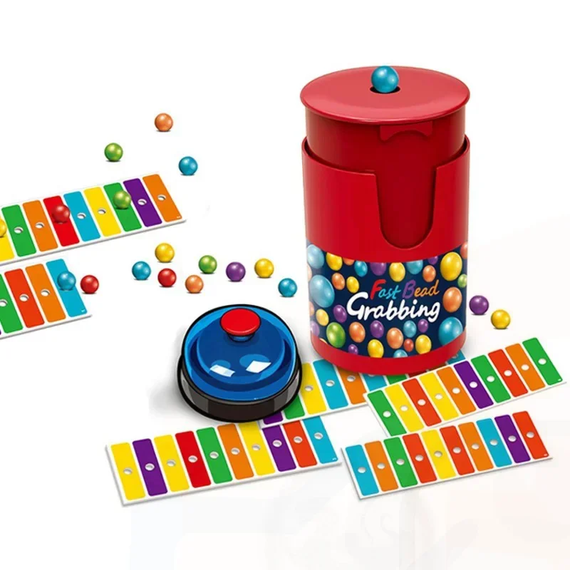 Fast Bead Grabbing Board Game  - Party Games Adults Funny recension och pris