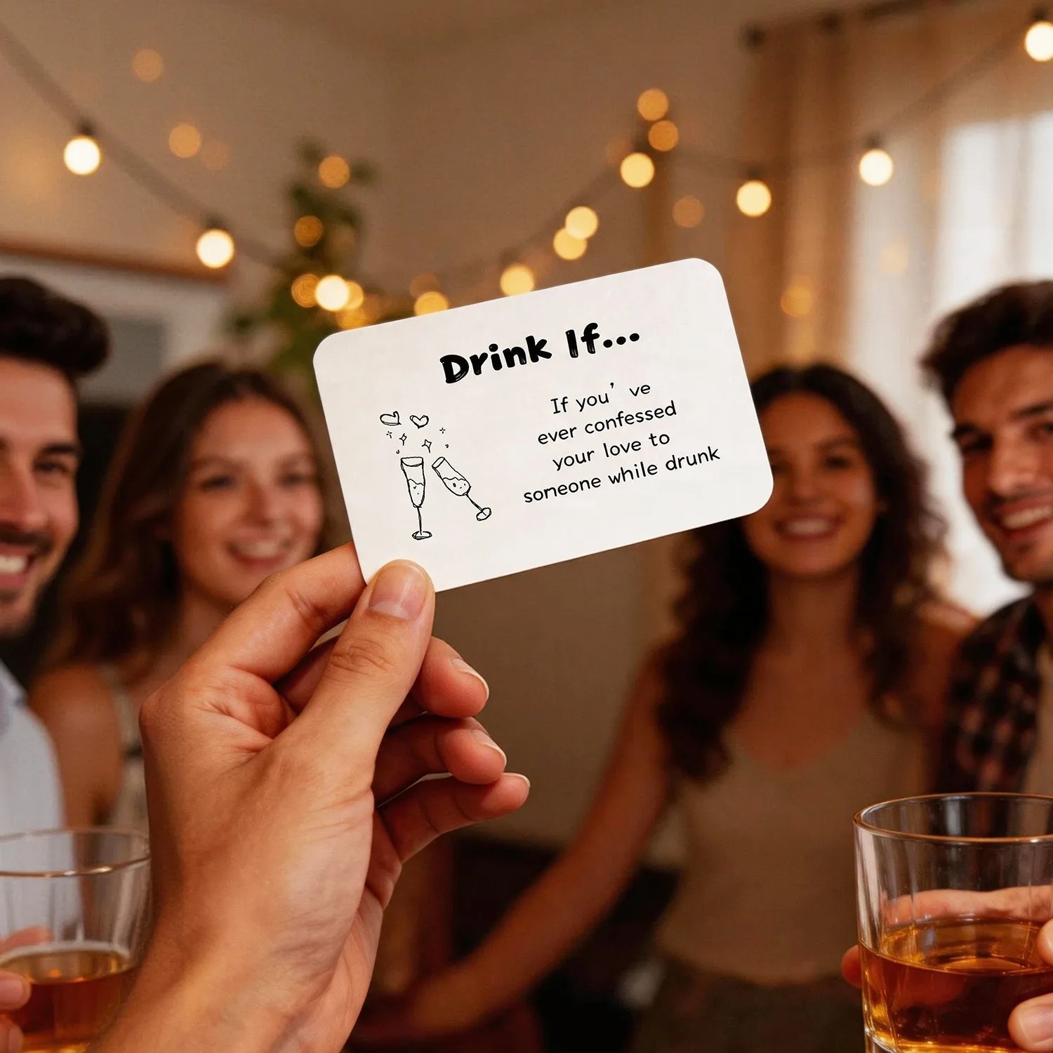 Drink If Game Cards Fun Party  - Party Games Questions For Adults recension och pris