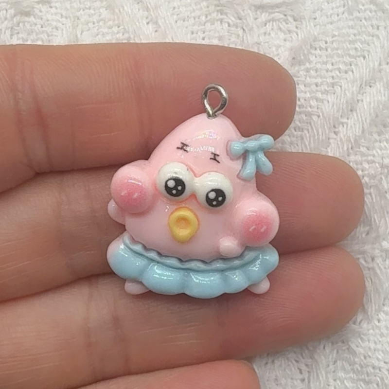 10pcs cartoon resin pendant, D - Party Games Game recension och pris