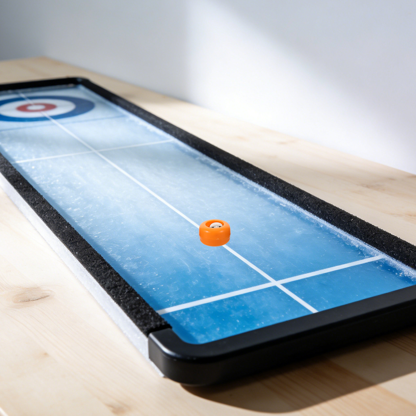 16Pcs Tabletop Curling Pucks S - Party Games Mini recension och pris