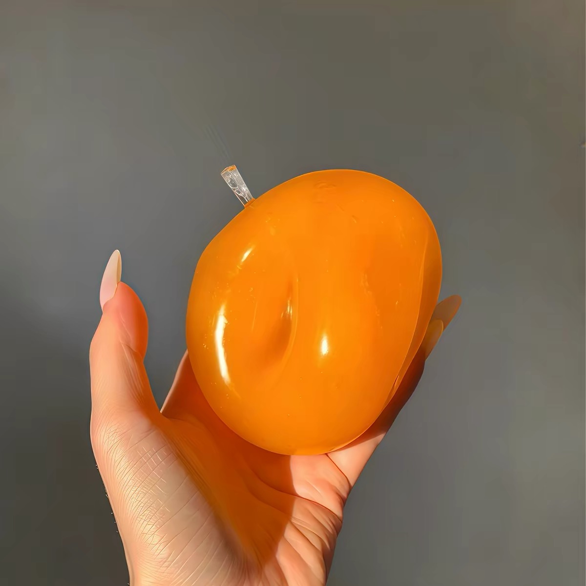 Handmade orange Slushy Squishy - Party Games Gifts recension och pris