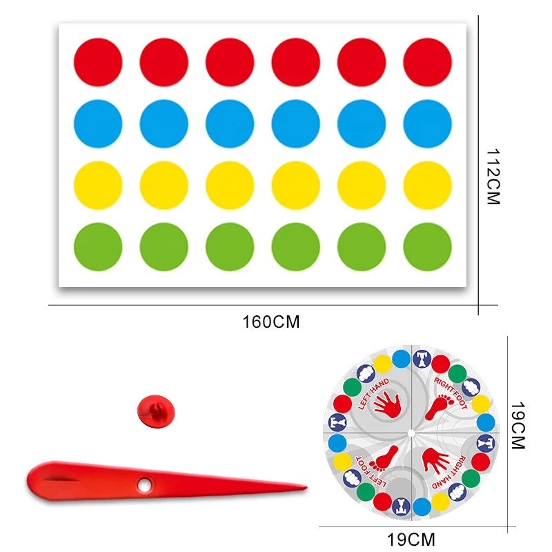 Hot-Selling Twister Game, Clas - Party Games For 3 People recension och pris