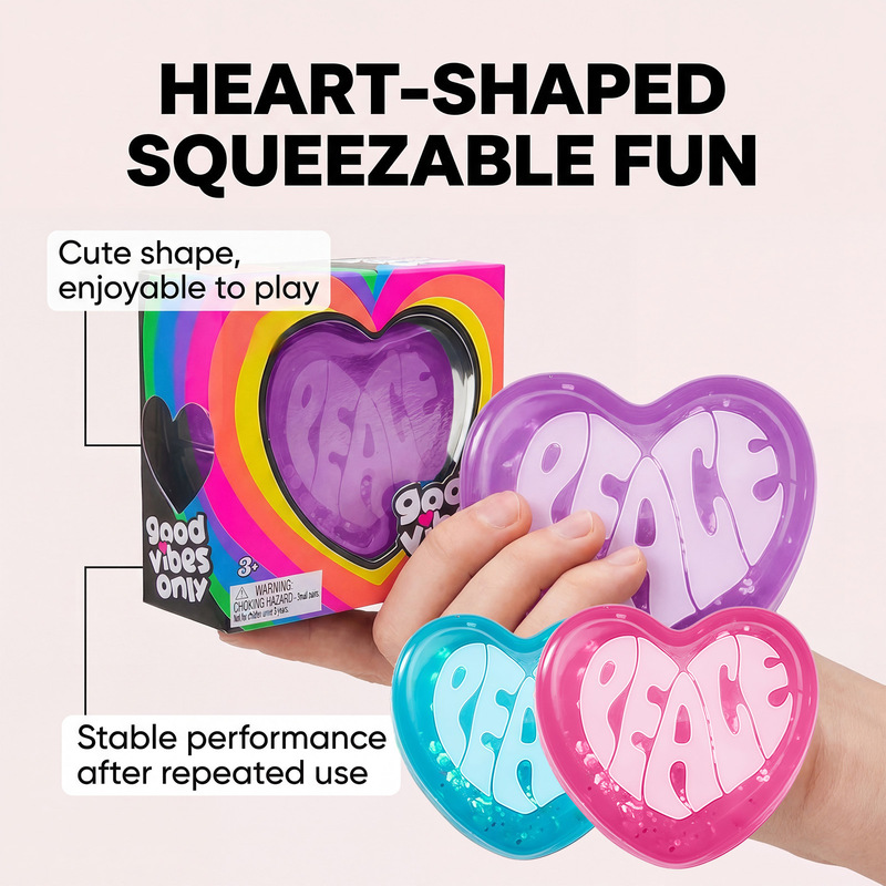 InStock PEACE Heart Shape Squi - Party Games Adults Funny recension och pris