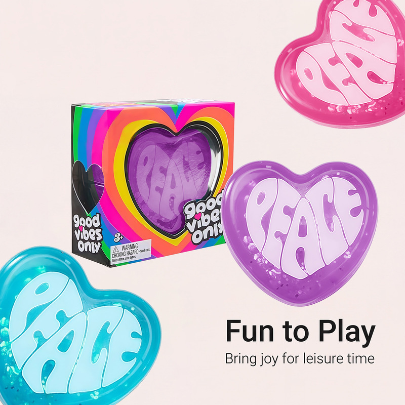 InStock PEACE Heart Shape Squi - Party Games Adults Funny recension och pris